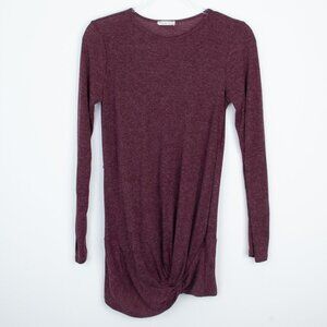 3 for $25 Flamingo Urban Twist Knot Tunic Sweater Size Small